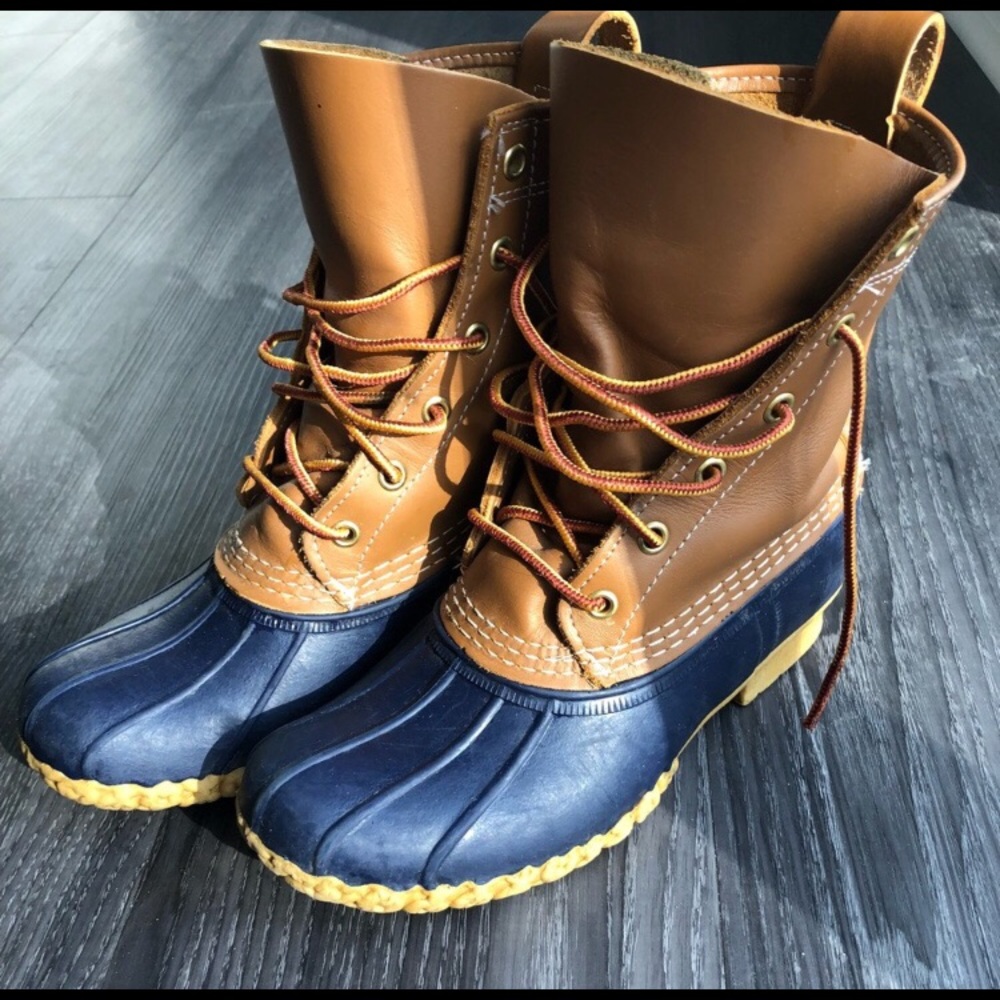 LL Bean Duck Boots Size 7